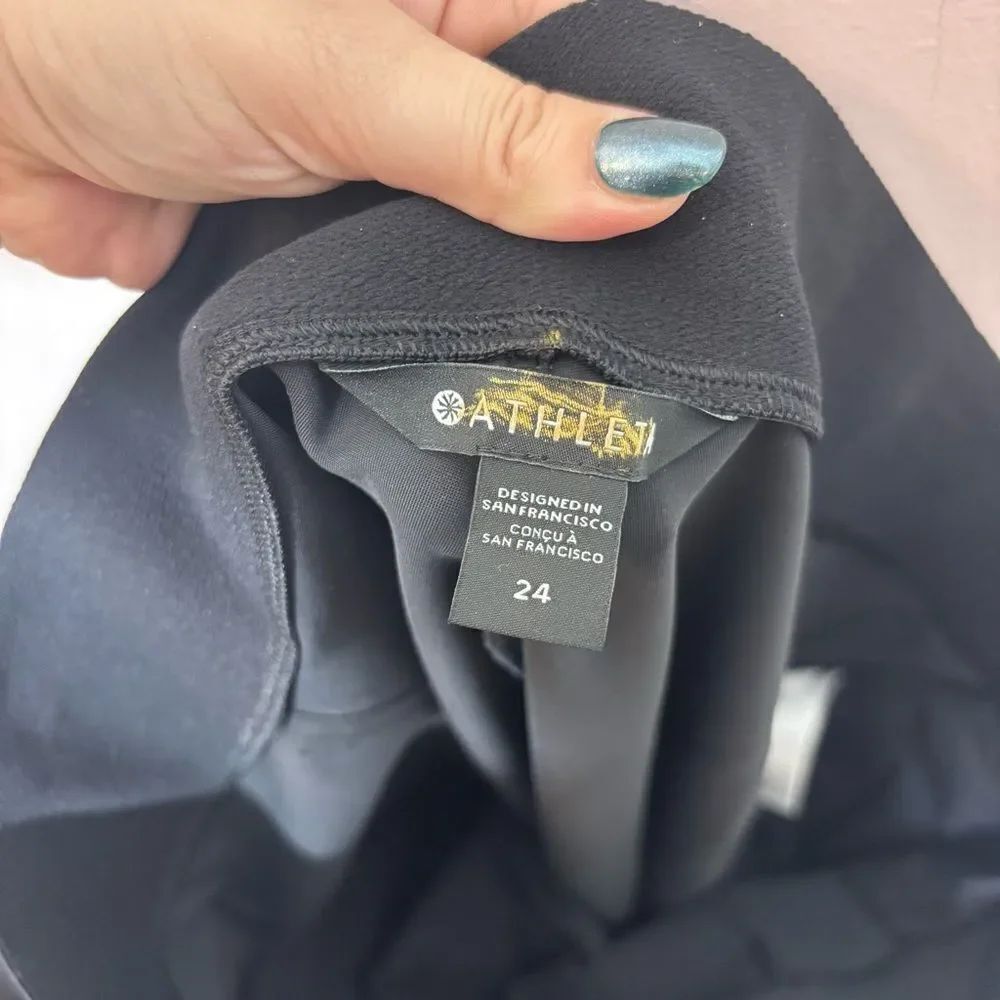 Athleta Stellar Tight NEW NWT Black Size 24 Classic Office Capsule Wardrobe - Picture 12 of 16